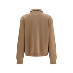 Rohe Beige Wool Oves Aries Polo Shirt
