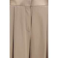 Tom Ford Beige Silk Casual Pants