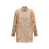 Zimmermann Multicolor Silk Pattern Shirt