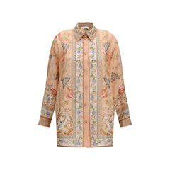 Zimmermann Multicolor Silk Pattern Shirt
