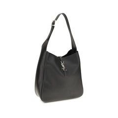 Saint Laurent Black Calf Leather Bos Taurus Shoulder Bag
