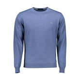 Harmont & Blaine Blue Wool Men Sweater