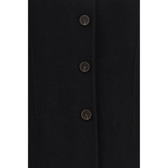 Rohe Black Wool Oves Aries Full-Length Jacket