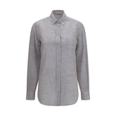 The Row Multicolor Cotton Pattern Shirt