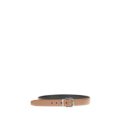 Ferragamo Brown Calf Leather Bos Taurus Regular Belt