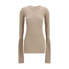 Rick Owens Beige Viscose Shirt