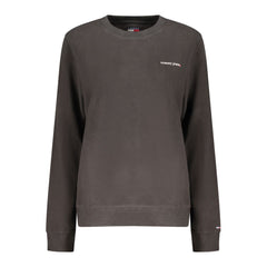 Tommy Hilfiger Black Cotton Women's Sweatshirt
