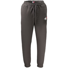 Tommy Hilfiger Black Cotton Mens Trousers