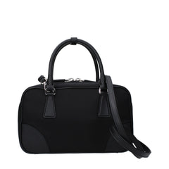 Prada Black Fabric Handbag