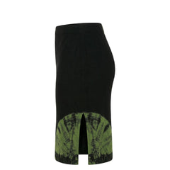 Malo Green Cotton Women Skirt