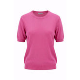 Malo Pink Cotton Women Sweater