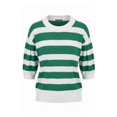 Malo Green Cotton Women Sweater