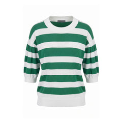 Malo Green Cotton Women Sweater