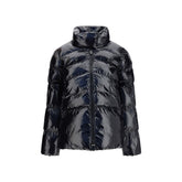 PINKO Black Polyamide Full-Length Jacket