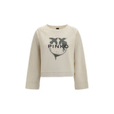 PINKO Beige Cotton Sweatshirt