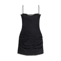 Magda Butrym Black Silk Cocktail Dress