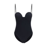 Magda Butrym Black Polyamide One-Piece Swimsuit