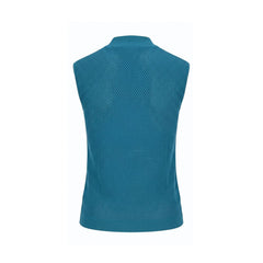 Malo Blue Silk Women Sweater