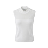 Malo White Silk Women Sweater