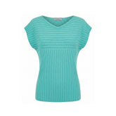 Malo Light Blue Cotton Women Sweater