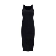 Jacquemus Black Viscose Cocktail Dress