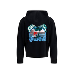 Casablanca Black Wool Oves Aries Sweatshirt