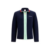 Casablanca Blue Wool Oves Aries Full-Length Jacket