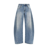 R13 Blue Cotton Jeans Denim