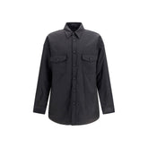MM6 Gray Wool Oves Aries Shirt