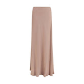 Fabiana Filippi Beige Lyocell Long Skirt