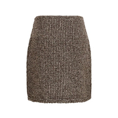 Fabiana Filippi Brown Polyamide Mini Skirt