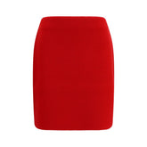 Fabiana Filippi Multicolor Wool Oves Aries Mini Skirt
