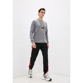 Bikkembergs Gray Cotton Sweatshirt