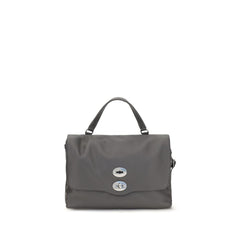 Zanellato Gray Calf Leather Bos Taurus Handbag