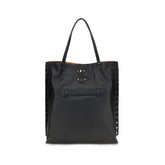 Zanellato Black Calf Leather Bos Taurus Shoulder Bag