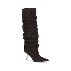 LE SILLA Brown Calf Leather Bos Taurus Boots