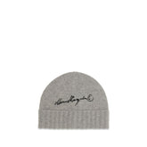 MM6 Gray Wool Oves Aries Beanie