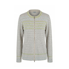 Malo Grey Silk Women Sweater