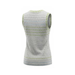 Malo Grey Silk Women Sweater