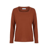 Malo Brown Cotton Women's Sweater