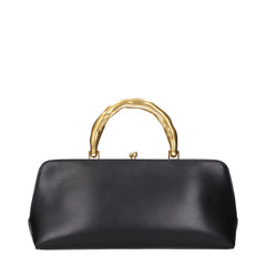 Jil Sander Black Leather Handbag