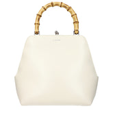 Jil Sander Beige Leather Handbag