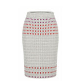 Malo Grey Silk Women Skirt
