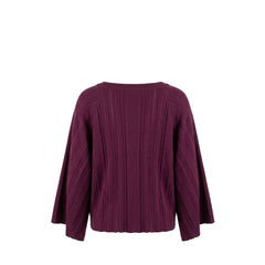 Malo Purple Cotton Women Sweater