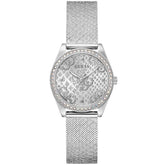 Guess Gray Stainless Steel Dress Watch