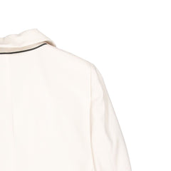 Brunello Cucinelli White Virgin Wool Blazer