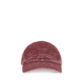 Golden Goose Bordeaux Cotton Cap (Baseball Hat)