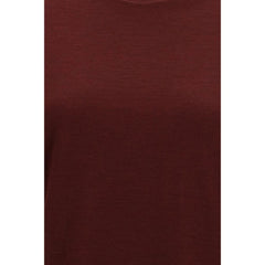 Thom Browne Bordeaux Wool Oves Aries T-Shirt