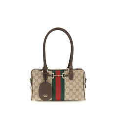 Gucci Beige Fabric Handbag