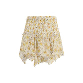 Isabel Marant Étoile Beige Viscose Mini Skirt